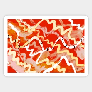 String Theory 1 - Abstract Sticker